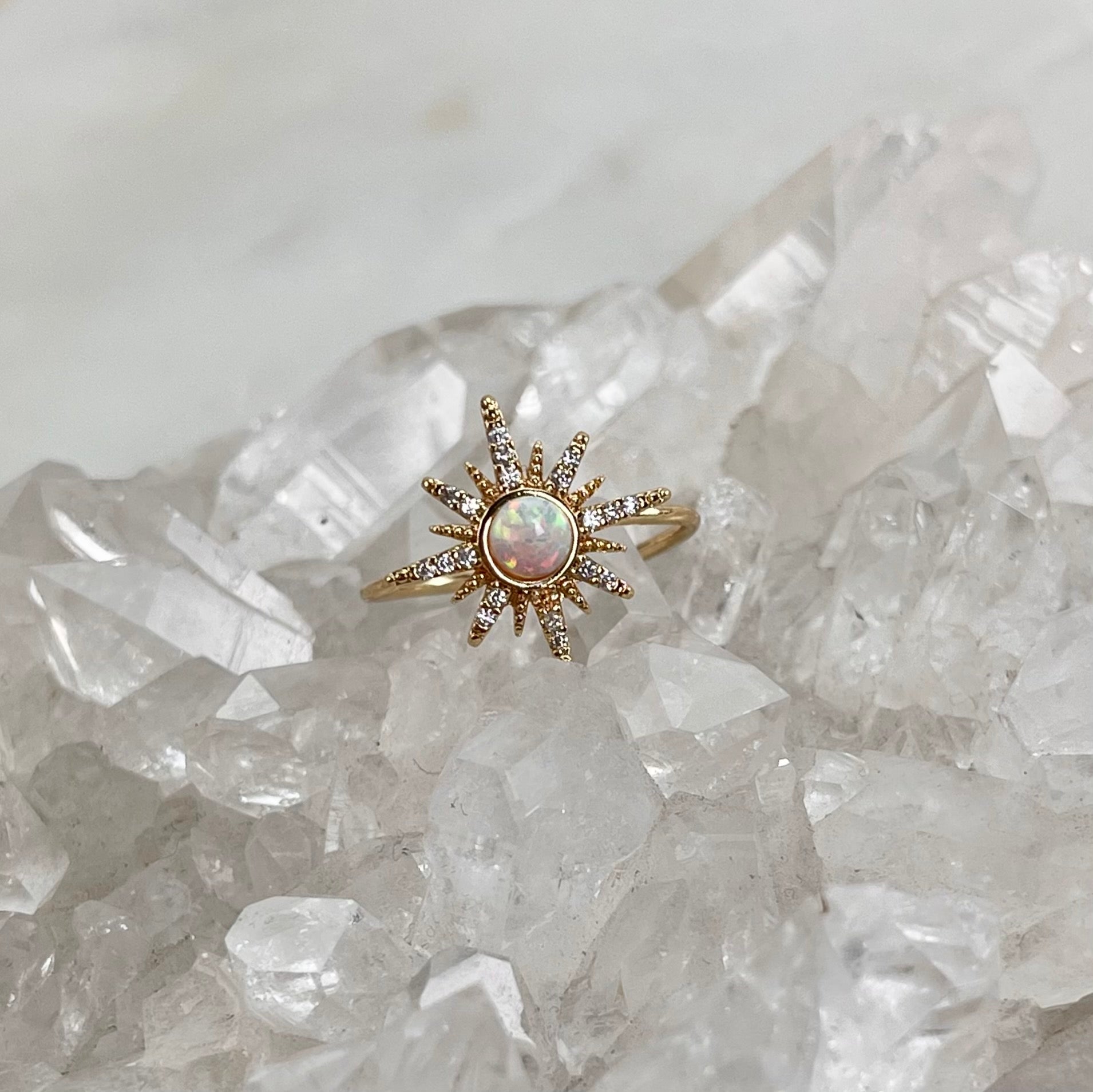 Wandering star hot sale ring opal